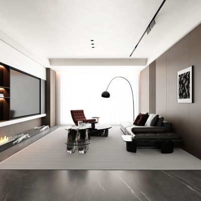 现代风格客厅