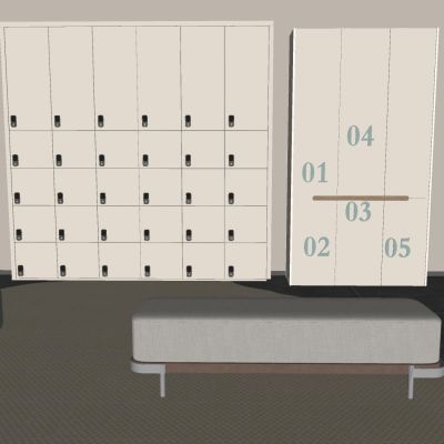 实木鞋柜储物柜 软包换鞋凳长凳 电子智能鞋柜