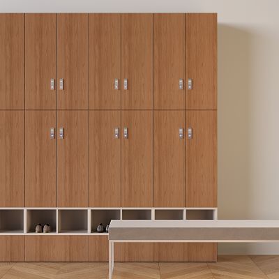 实木鞋柜储物柜 换鞋凳长凳