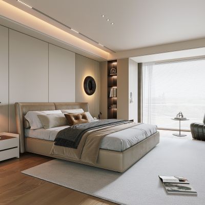现代卧室