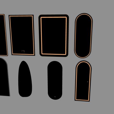 现代镜子 全身镜 穿衣镜 化妆镜 智能镜