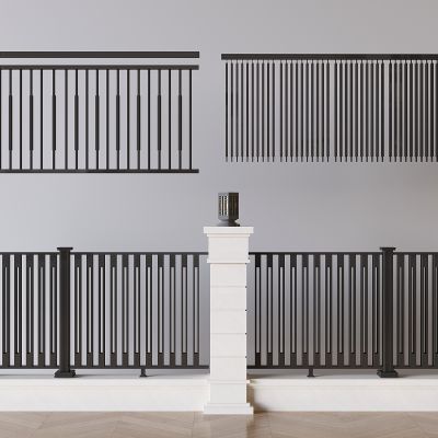 铁艺栏杆围栏护栏 铁艺雕花楼梯护栏