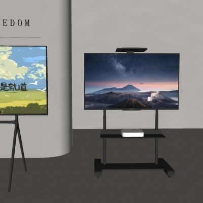 高清液晶电视机 可移动支架电视 全面屏激光电视机