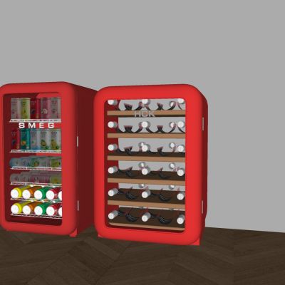 冷饮柜饮料冷藏柜 恒温红酒柜 迷你小冰箱冰柜