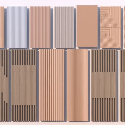 现代背景墙饰面板 护墙板 