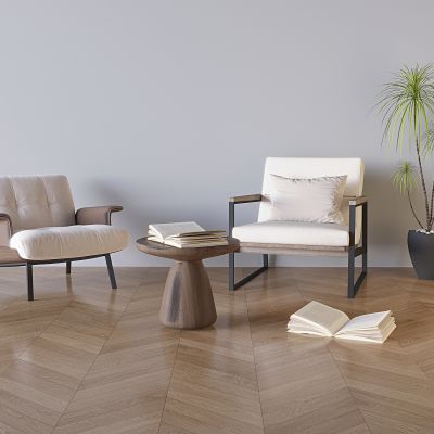 北欧懒人沙发椅 意式铁艺休闲椅 实木边几角几圆几