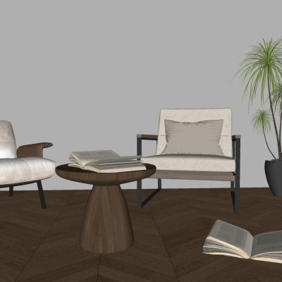 北欧懒人沙发椅 意式铁艺休闲椅 实木边几角几圆几