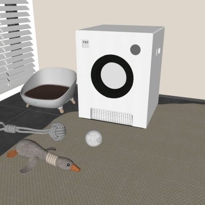 猫窝猫咪睡觉沙发 全自动猫砂盆 封闭式猫咪厕所 宠物玩具用品