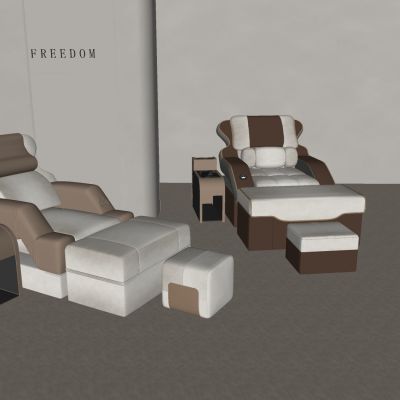 电动按摩床躺椅 足疗足浴沙发椅