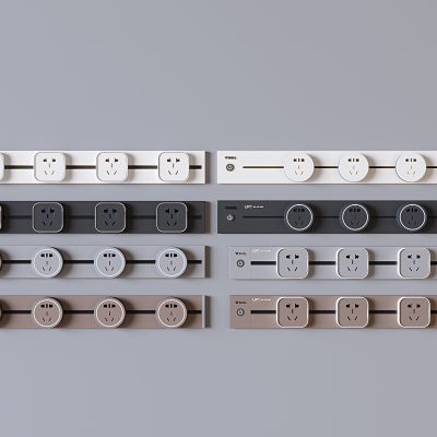 可移动轨道插座