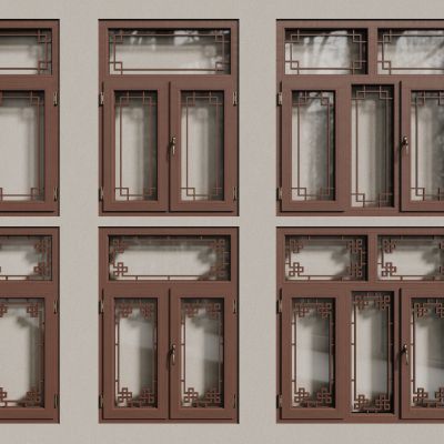 新中式窗户