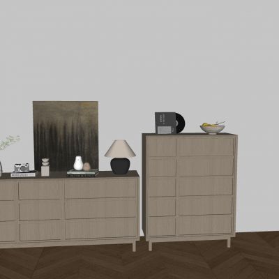 日式原木风餐边柜 实木茶水柜储物柜 玄关柜边柜备餐柜