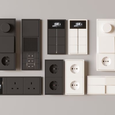 开关插座面板组合