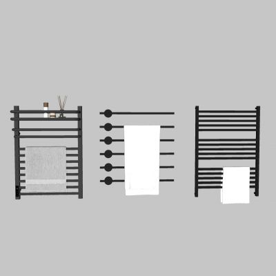 电热毛巾杆毛巾架 卫浴小件置物架 