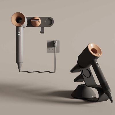智能吹风机热风机 磁吸支架插座