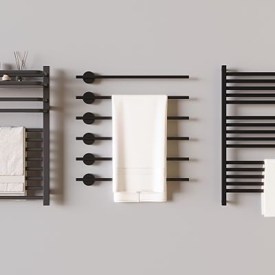 电热毛巾杆毛巾架 卫浴小件置物架 