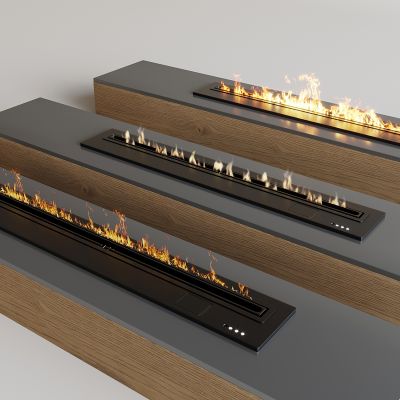 智能电子火焰壁炉 嵌入式火焰壁炉