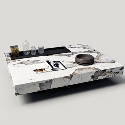 现代大理石茶几