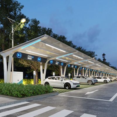 现代新能源充电站