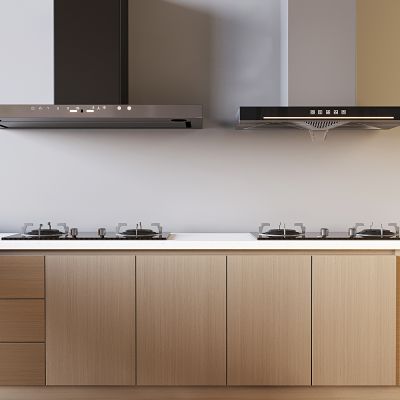 现代抽烟机 油烟机 燃气罩 橱柜