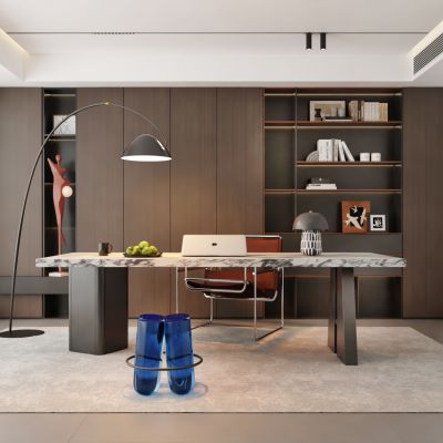 现代意式风格书房