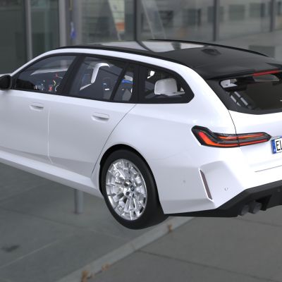 BMW宝马M5G90带内饰汽车轿车带内饰