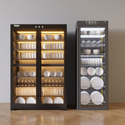 现代消毒柜 洗碗机 嵌入式消毒柜