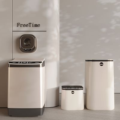 现代洗衣机 烘干机 壁挂式 烘洗一体