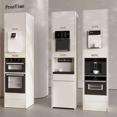 现代直饮机组合 咖啡机组合 管线机 净水器