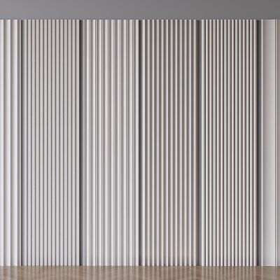 现代护墙板长城板 波浪板墙饰板