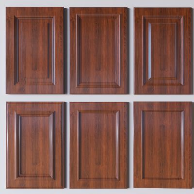 中式实木衣柜门板 