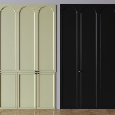 法式衣柜门门板 实木衣柜门板 