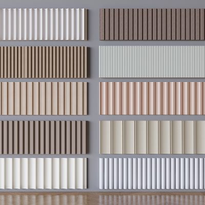 现代护墙板长城板 轻奢波浪板墙饰板