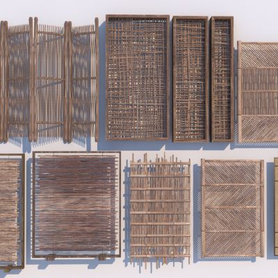 围栏护栏篱笆 景墙屏风 