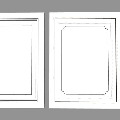 新中式天花吊顶 现代方形吊顶