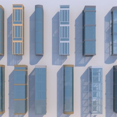 现代电梯 升降电梯