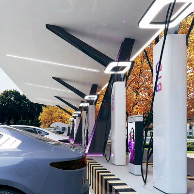 现代比亚迪充电站