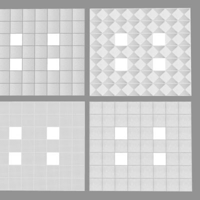 铝扣板天花吊顶 方形吊顶