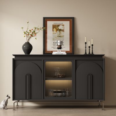 法式中古玄关柜 边柜3D模型