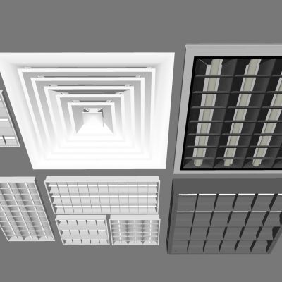 格栅灯长条灯灯管 中央空调出风口 排风口