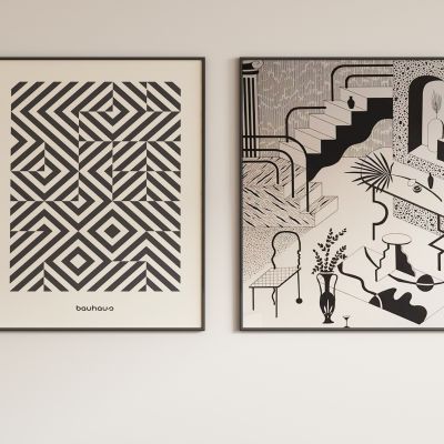 现代抽象装饰画 挂画