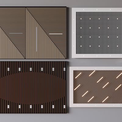 铝方通天花吊顶 方形木格栅吊顶 格栅灯长条灯