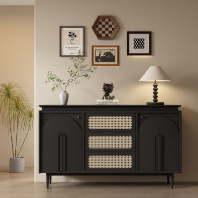 法式中古风边柜 玄关柜 餐边柜3D模型