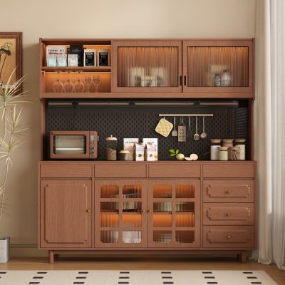 中古风边备餐柜 餐边柜3D模型