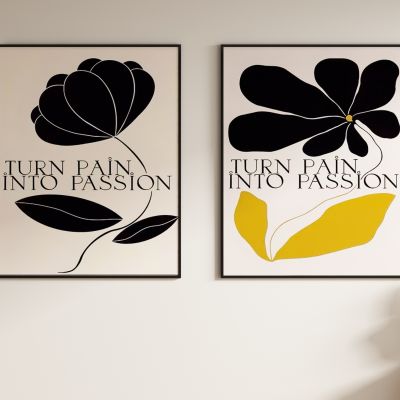 现代奶油风装饰画 挂画