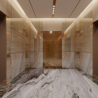 现代轻奢电梯间2016版