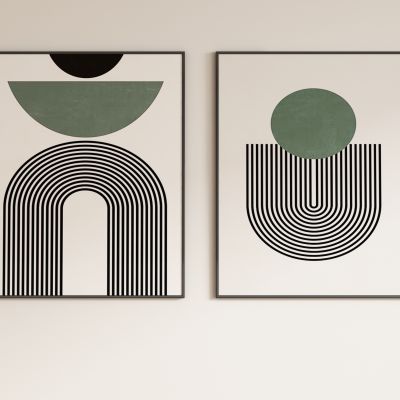 现代抽象装饰画 挂画