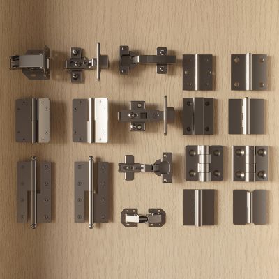 五金构件铰链合页 衣柜柜门铰链