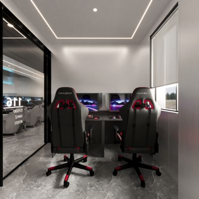 金属风网吧双人间