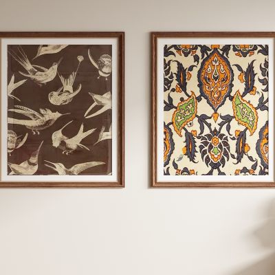 中古风复古装饰画 挂画